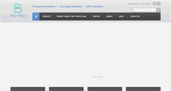 Desktop Screenshot of biomeddevices.com